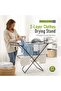 Iron Clothes Drying Rack 2-Tier RF13195, Foldable Laundry Stand, 27m drying space - 2
