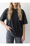 Acid Washed Oversize Unisex T-Shirt Washed Vintage Street Style Street Fashion Cotton Comfortable Fit Daily Wear T-Shirt