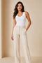 Women's Cotton & Modal V-Neck 4-Piece Camisole Undershirt - with Gathering Chest Pads - 2