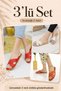 3-Pack Women's Slippers Daily Indoor and Outdoor Sea Beach Guest Slippers