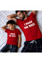 Father Son Combination Oversize T-Shirt 100% Cotton Printed T-Shirt (2 Pieces Must Be Ordered for Combination)