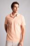 100% Cotton Regular Fit Short Sleeve Polo Salmon T-Shirt H9392Ax26Sm - 3