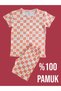 100% Cotton Children's Shorts Set # Printed Children's Shorts Set # Karedesenlitakım # Laundry Room
