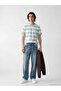 Esvab • Modern & Distinctive Zero Roba Collar Striped Men's Combed Cotton T-Shirt - 2