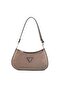 Mink - Mink Suede Women's Shoulder Bag Sp1251