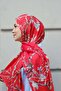 Vangogh Premium Cotton Shawl-Red - 3