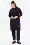 Basic Comfortable Fit Long Women's Tunic - 2