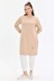 Basic Comfortable Fit Long Women's Tunic - 3