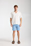 Men's Slim Fit Summer Muslin Shorts - 2