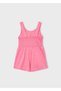 Girl's Pink Shorts Jumpsuit - 3