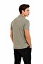 Men's Front Buttoned Collared T-Shirt Regular Fit Bgl-St05562 - 4