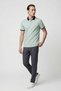 Double Color Collar Detailed Basic Men's Polo T-Shirt - 4