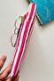 Striped Model Pocketed Fabric Book Cover - Gift for Book Lovers - 7