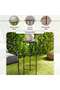 Inferno Round Metal Planter Stand 30x30x70cm - Black - 4