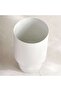 Zibo Metal Reversible Planter 35x35x56cm- White - 2