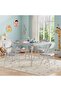 Folding Table and Chairs Set for Children (5 Pieces), Includes 1 Table and 4 Folding Chairs, Activity Set, Suitable for Children's Room, Nursery or Classroom. - 2