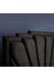URANUS HEADBOARD CHANEL LIGHT BROWN L-180 : H-125 CM - 4