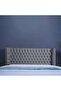 NEPTUNE HEADBOARD CHANEL GREY L-200 : H-125 CM - 3