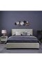 TROJAN HEADBOARD VELVET WHITE L-180 : H-125 CM - 6