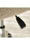 Cara Office Medium Back Chair Fabric - Grey & Chrome - 4