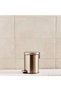 Roman Soft Close Metal Pedal Bin With Fingerprint Resistant 5l 26x20.5x28cm - Metallic Gold - 6