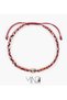 Lian Women's Bracelet, 18K Gold, Bracelet, with Crystal & Agate, Handmade Adjustable Jewelry - 2