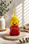 Barista Fan Premium Glass Cold Drink Cup Cute Teddy Bear Cup 550 ml - 2