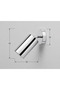 Carla Single Decorative Movable Modern Metal Wall Sconce for Indoor Use (Daylight Led Bulb Included...) - 4