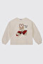 Girl's Ecru Sweatshirt