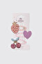 Baby Girl Ecru Buckle Set - 2