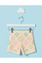 Infant Girls Cream Crochet Shorts