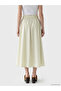 Rmz Gi̇yi̇m Farkiyla Waist Drawstring Flared Skirt - 5