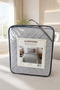 Elegance Single Bedspread Set |   180X230 cm |   Velvet Touch, Timeless Elegance |   Aleda Gray - 3