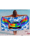 Beach Towel Printed Special Design Large Size 75 X 150 cm Cotton - 2