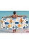 Beach Towel Printed Special Design Large Size 75 X 150 cm Cotton - 3