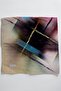 Women's Beige Pink Abstract Line Patterned Stitched Writing Pad - 2