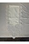 26 Piece Seamless Linen French Lace Dining Table Set - 4