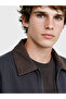Standardfit Velvet Roba Collar Men's Jacket from Uzg Store for Style Enthusiasts - 3