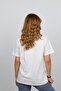 BASKILI BEYAZ BASIC T-SHIRT - 3