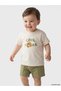 Esvab • Modern & Distinctive Tiger Print Baby Boy T-Shirt and Shorts Set