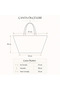 Women's Large Size Handmade Straw-Looking Knitted Beach Bag – 57X30 cm Large Volume Summer Bag with Shoulder Strap and Scarf Detail - 7