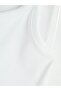 U Neck Women's Ribbed Crop Top (S6) - 6