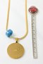 Gold Color Inshirah and Esmaul Husna Written Spiritual Design 60 cm Italian Chain Stainless Steel Necklace - 3
