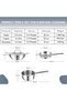Futuretec Triply Stainless Steel Cookware Set | 4 Pc Set | Kadai 3.2L, Frypan 22cm, Saucepan 16cm - 2