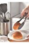 12-Piece Set Of Rotatable Kitchenware Storage Bucket, Silicone Kitchenware Set For Cooking Kitchen, Stir-Frying Spatula, Soup Spoon - 6
