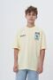 Boy's Oversize Skate Fever Printed Skateboard Themed T-Shirt
