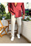Lycra Italian Cut Trousers Stone