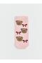 Bear Printed Girls' Booties Socks 5-Pack (S6) - 4