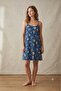 Printed Detailed Nightgown