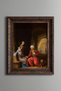 Eleanor of Guyenne and the Sultan of Iconya - Vintage Patterned Painting - Thick Model